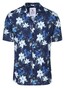 Desoto Lido Large Blossom Overhemd Navy-Blauw