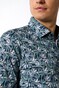 Desoto Line Drawing Bananas Fantasy Shirt Navy-Green