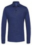 Desoto Long Sleeve Piqué Optics Jersey Uni Polo Cobalt Blue