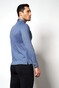 Desoto Long Sleeve Piqué Optics Jersey Uni Polo Dove Blue