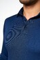 Desoto Long Sleeve Piqué Optics Jersey Uni Polo Indigo