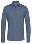 Desoto Long Sleeve Pique Optics Jersey Uni Poloshirt Bluegrey