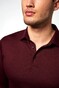 Desoto Long Sleeve Pique Optics Jersey Uni Poloshirt Burgundy
