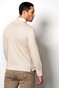 Desoto Long Sleeve Pique Optics Jersey Uni Poloshirt Ivory