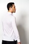 Desoto Long Sleeve Pique Optics Jersey Uni Poloshirt White