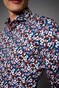 Desoto Luxury Allover Flower Pattern Shirt Navy-Multi