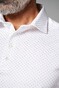 Desoto Luxury Allover Mini Dots Poloshirt White-Black