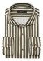 Desoto Luxury Bold Stripes Shirt Olive-White