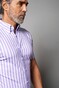 Desoto Luxury Button Down Bold Stripes Shirt Light Purple-White