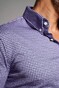 Desoto Luxury Button Down Mini Flowers Shirt Purple