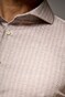 Desoto Luxury Herringbone Stripe Pattern Overhemd Zand