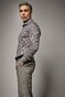 Desoto Luxury Houndstooth Pattern Overhemd Bruin