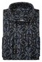 Desoto Luxury Luxury Blossom Pattern Shirt Navy