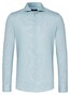 Desoto Luxury Luxury Minimal Pattern Shirt Turquoise