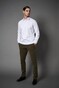 Desoto Luxury Luxury Polo Longsleeve Poloshirt White