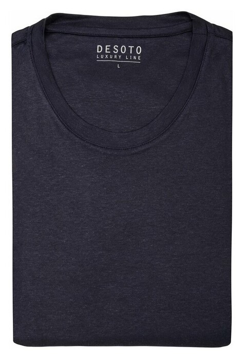 Desoto Luxury Luxury T-Shirt Roundneck Royal Blue