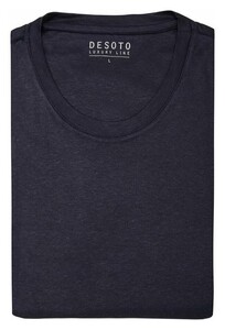 Desoto Luxury Luxury T-Shirt Roundneck T-Shirt Royal Blue