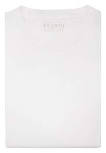 Desoto Luxury Luxury T-Shirt Roundneck T-Shirt White