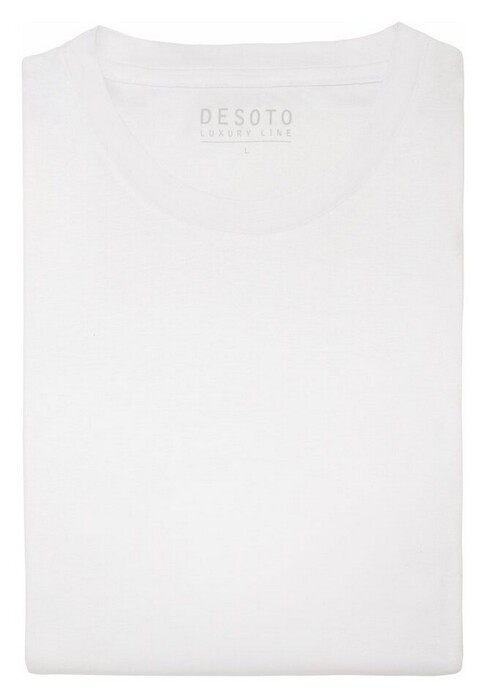 Desoto Luxury Luxury T-Shirt Roundneck White