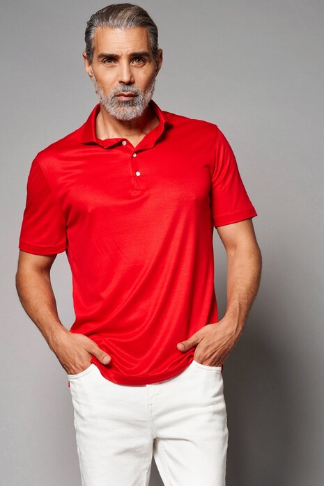 Desoto Luxury Luxury Uni Polo Poloshirt Red