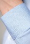 Desoto Luxury Minimal Pattern Overhemd Wit-Lichtblauw