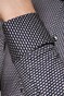 Desoto Luxury Minimal Square Triangle Pattern Overhemd Navy-Beige