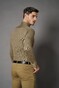 Desoto Luxury Regal Twill Design Shirt Chocolate