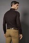 Desoto Luxury Regal Twill Design Shirt Dark Brown Melange