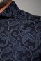 Desoto Luxury Rich Paisley Pattern Shirt Navy