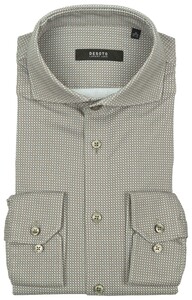 Desoto Luxury Stitch Design Jersey Overhemd Khaki