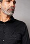 Desoto Luxury Subtle Dot Pattern Overhemd Zwart