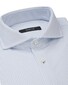 Desoto Luxury Subtle Stripe Overhemd Wit-Lichtblauw