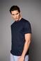 Desoto Luxury Uni Color Round Neck T-Shirt Navy