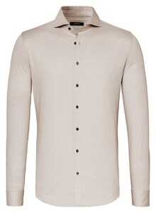 Desoto Luxury Uni Luxury Cotton Overhemd Licht Bruin