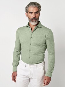 Desoto Luxury Uni Luxury Cotton Overhemd Pale Green