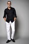 Desoto Luxury Uni Luxury Cotton Overhemd Zwart