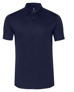 Desoto Modern Button Down Short Sleeve Cityshirt Overhemd True Navy