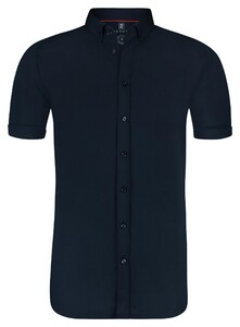 Desoto Modern Button Down Short Sleeve Cityshirt Shirt Dark Navy
