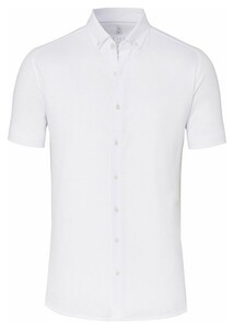 Desoto Modern Button Down Uni Overhemd Wit