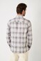 Desoto Multi Checks Casual Button Down Overhemd Antraciet