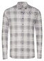 Desoto Multi Checks Casual Button Down Overhemd Antraciet