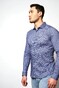 Desoto Multi Mandala Pattern Shirt Midnight Blue
