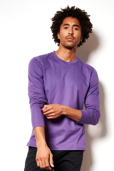 Desoto Roundneck Uni T-Shirt Violet