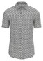 Desoto Short Sleeve Aquarelle Forms Overhemd Brown-Multi