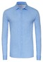 Desoto Solid Color Oxford Look Overhemd Blauw