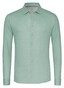 Desoto Solid Color Oxford Look Overhemd Licht Groen