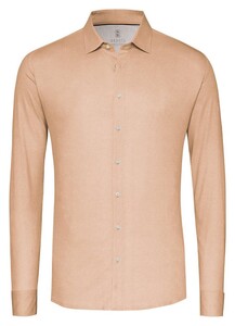 Desoto Solid Color Oxford Look Overhemd Oranje