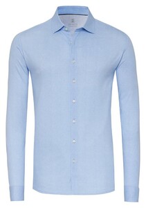 Desoto Solid Color Oxford Look Shirt Light Blue