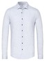 Desoto Stitching Pattern Overhemd Grijs-Wit