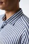 Desoto Stripes Short Sleeve Overhemd Marine